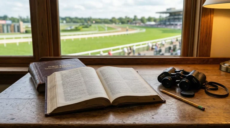 Pferdewetten Glossar — alle Fachbegriffe erklärt